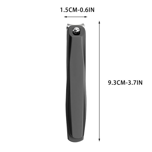 Cortaúñas para personas mayores con mango largo giratorio de 360 grados, cortaúñas ergonómico para hombres y mujeres.