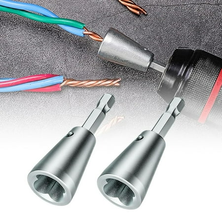 

Electrical Tools For Electrician Metal Wire Twister Fast Auto Stripping & Manual Crimping Tool For Secure Cable Connections 2PCS