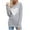 Gray, variant on Herrnalise Women's Long Sleeve Oversized Crew Neck Solid Color Knit Pullover Sweater Tops Sweater Top Coat Gray,XL