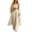Beige 1, variant on Women's 3 Piece Outfits V Neck Cami Top Duster Cardigan Wide Leg Pants Solid Elastic Waist with Pockets Casual Vacation Matching Sets