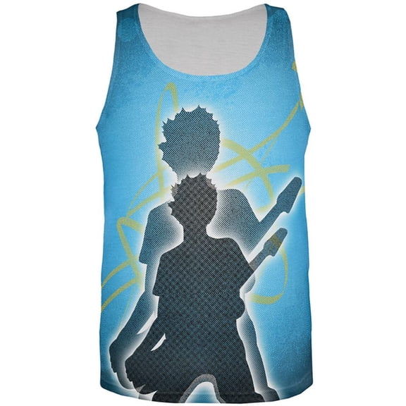 Next Guitar Rock Idol All Over Mens Tank Top
