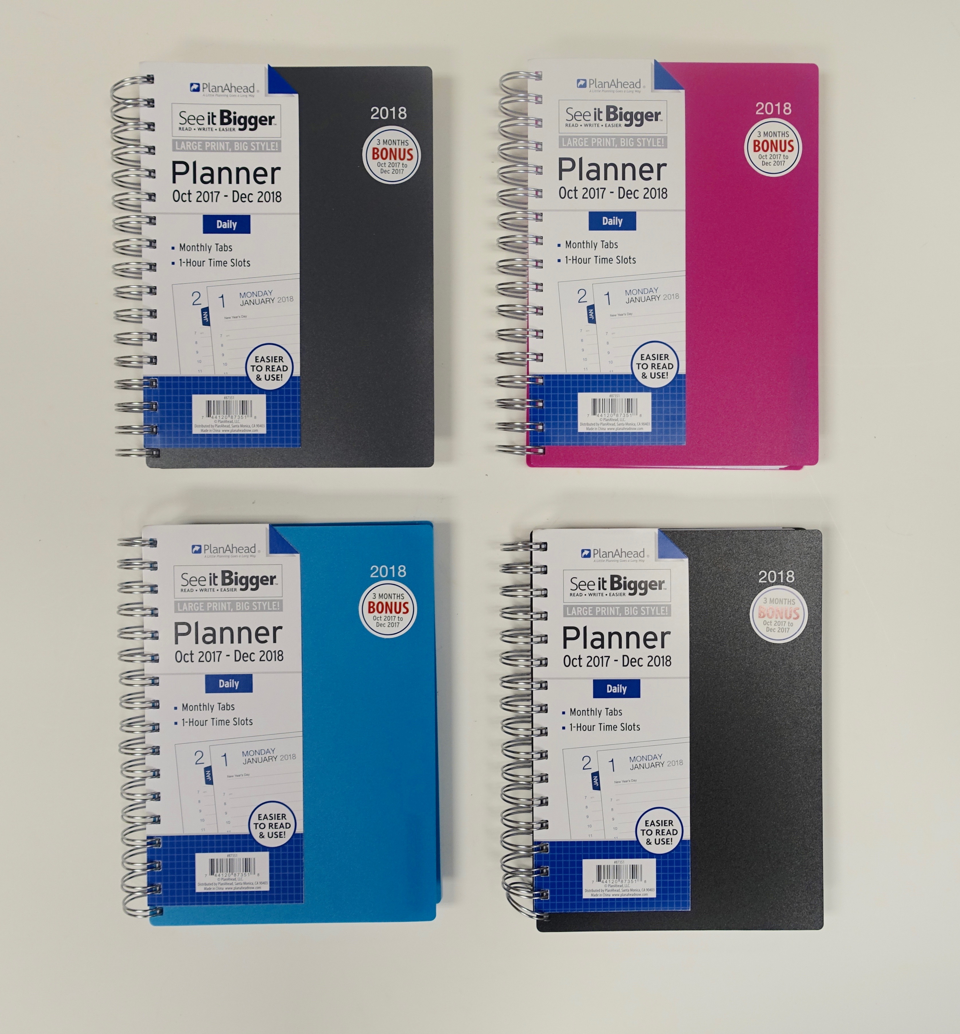 PlanAhead SEE IT BIGGER Daily Planner BrickSeek