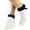 White, variant on Outdoor Men's Breathable Cotton Toe Socks Pure Sports Comfortable 5 Finger Toe Sock