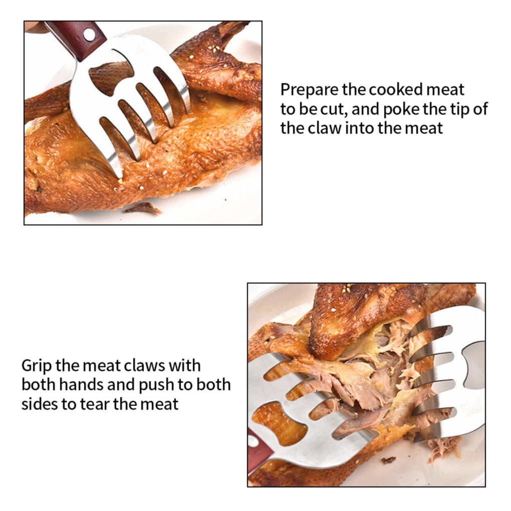 Details about   Meat Shredder Smoker Bear Meat Claws BBQ Grill Pork Shredding Handler Forks Tool 