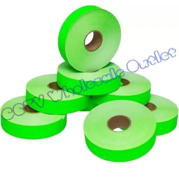 Fluorescent Green Labels For 1136 Pricing Gun! 60% Off On 4 Or More Orders