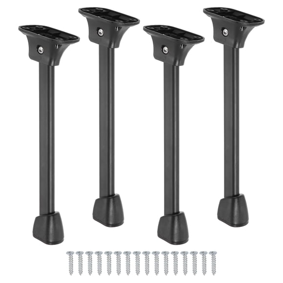 Uxcell Folding Table Legs, 4pcs 20cm(8") Metal Foldable Table Furniture Legs