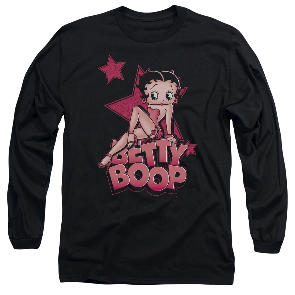 Betty Boop Big Face NOT FADE AWAY Licensed Women's T-Shirt All Sizes 