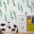 thumbnail image 4 of Toystoory 6 hojas/juego DIY pegatinas de pared de hojas verdes PVC calcomanías removibles para pared sala de estar TV Fondo papel tapiz para Decoración del hogar, 4 of 6