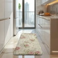 thumbnail image 4 of Pioneer Flower Floral Print Pattern Kitchen Rug Mat,Kitchen Runner Rugs Non Skid Washable,Decorative Kitchen Floor Mats for Kitchen,Sink,Laundry,17"x47.2", 4 of 7