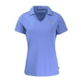 thumbnail image 2 of Women's Cutter & Buck  Purple New England Patriots Daybreak Eco Recycled V-Neck Polo, 2 of 3