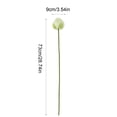 thumbnail image 3 of Fufafayo Artificial Lotus Flower Realistic One Fake Lotus for Pond Decoration Water Feature Spring Summer Decor Photography Prop Living Room Table Display, 3 of 6