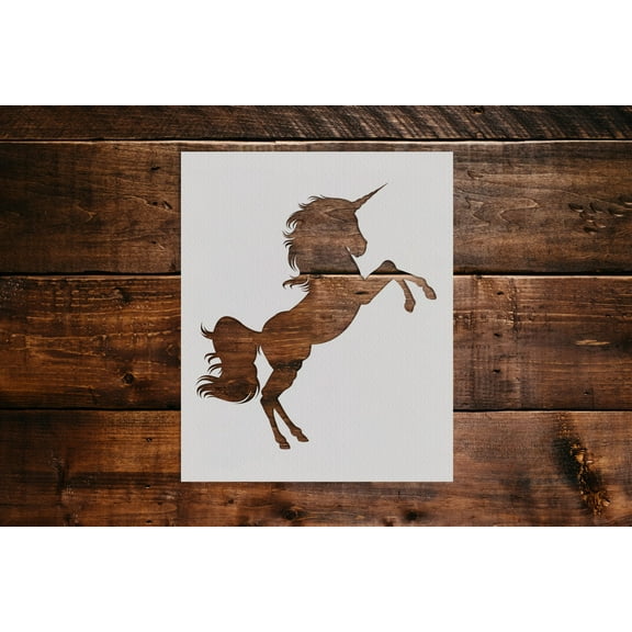 Unicorn Stencil (5"x6")