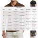 thumbnail image 3 of Mens Casual Manga Corta Botón Abajo Camisas de Color Sólido Turndown Cuello Blusa, Suelto Ajuste Superior para el Verano, 3 of 6