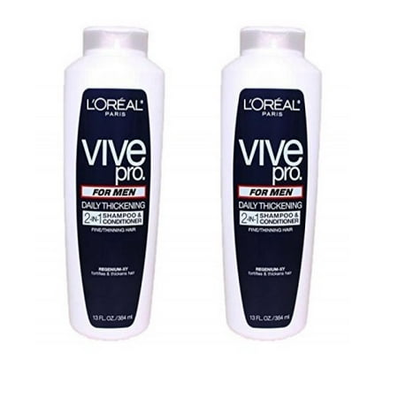 buy l oreal vive pro for daily thickening shoo pack of 2 at low prices in l oreal vive pro for daily thickening 2 in 1 shoo conditioner 13 0 fl oz pack buy l oreal vive pro for daily thickening shoo pack of 2 at low prices in l oreal vive pro for daily thickening 2 in 1 shoo conditioner 13 0 fl oz pack