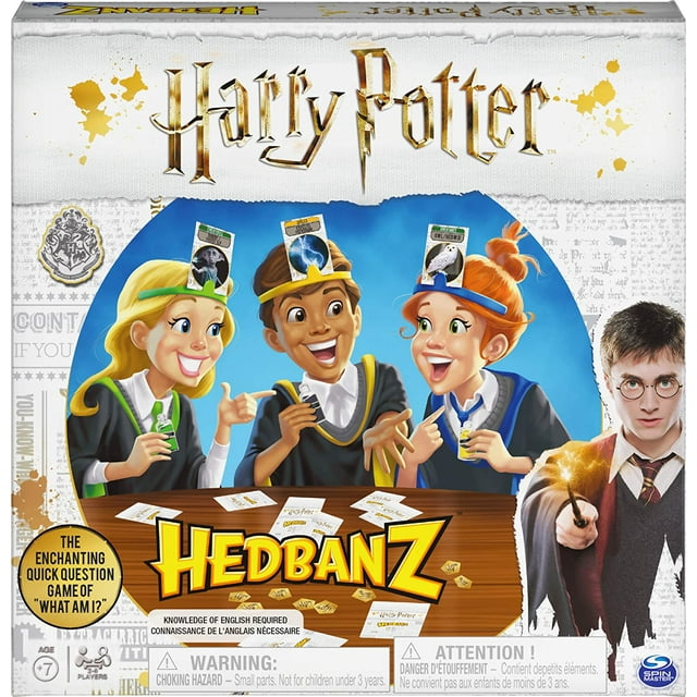 HedBanz Harry Potter Party Game for Kids Spin Master