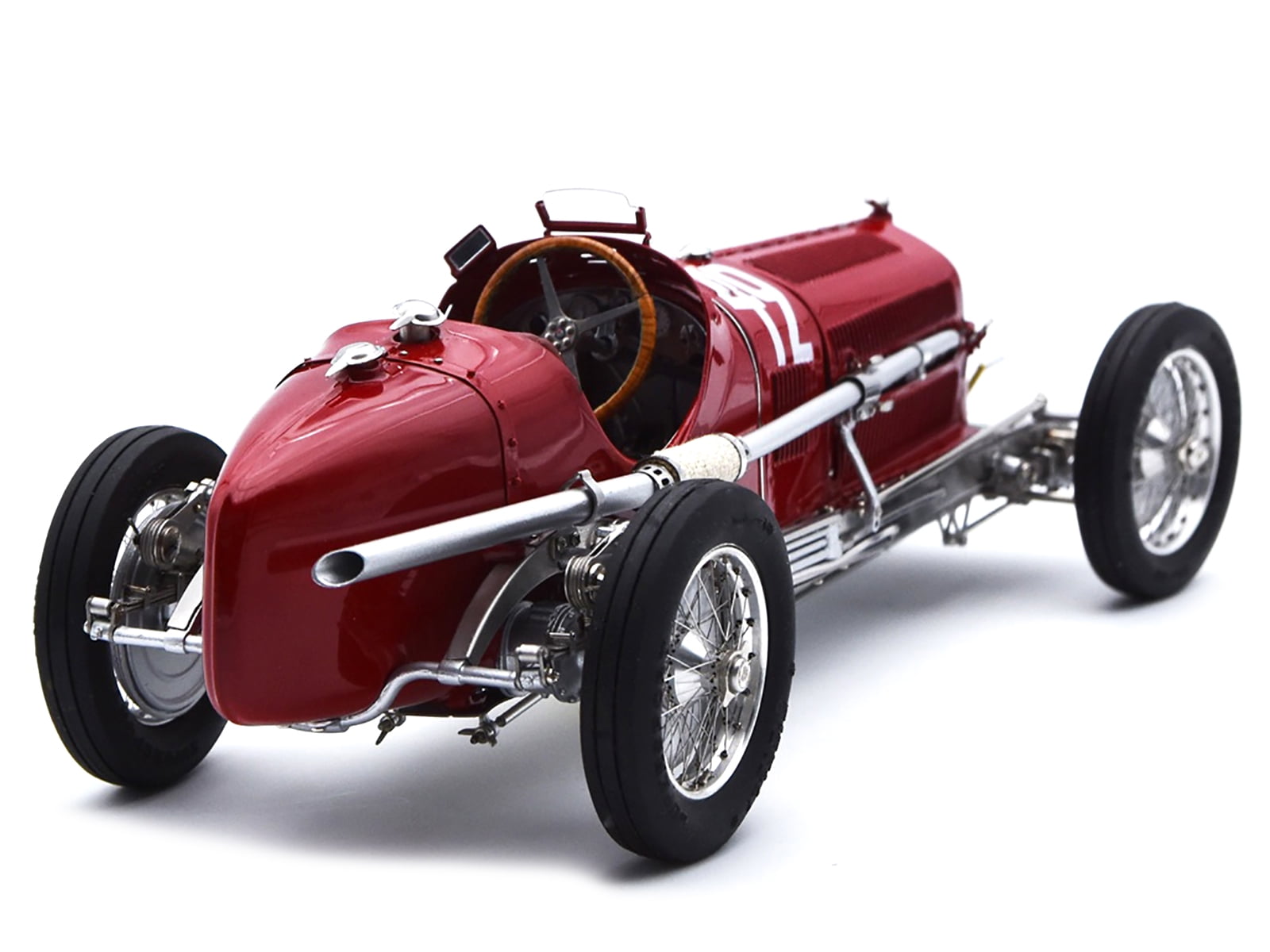 BoS 1/18 アルファ・ロメオ Tipo B P3 Aerodynamic 1934 Alfa Romeo Tipo B P3 1:18 BoS scale model car | Scale