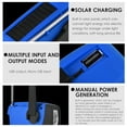 thumbnail image 6 of Hand Crank Solar Emergency Radio - AM/NOAA Weather Radio with Rechargeable Power Bank, Solar Charging, Hand Crank, Battery Operated LED Flashlight for Emergencies, 6 of 7