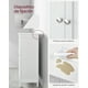 thumbnail image 4 of VASAGLE Armario de Baño, con 2 Estantes Ajustables, Gabinete con 2 Puertas, 30 x 60 x 80 cm, 30 x 60 x 80 cm, Blanco, 4 of 6