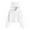White, variant on Children's Plush Double Sided Velvet Bear Ears Hooded Sweatshirt Long Sleeve Pullover Top Fleece Shirt for Boys Girls Children Hooded Sweatshirt