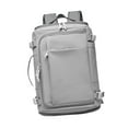 thumbnail image 5 of Kuntesetty Large Travel Backpack Duffel Tote Outdoor Fitness Luggage Bag Casual Daypack Gray, 5 of 9