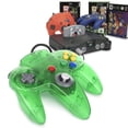 thumbnail image 6 of Miadore 2Pack Classic N64 Controller, Wired N64 Gamepad with Upgraded Joystick Remote for N64 Video Games System(Clear Green+Orange), 6 of 7