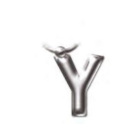 That Company Called If 2222 Solid Metal Initial Keyring - Y