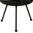 thumbnail image 5 of Northlight Basket Weave-Style Iron Table Lamp - 14.5" - Black, 5 of 6