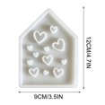thumbnail image 3 of CASAFUN Christmas House Silicone Mold,Christmas House Shape Candle Silicone Molds for Making Candle,Resin,Aromatherapy Candles,Handmade Wax Soap,Home Decor, 3 of 6