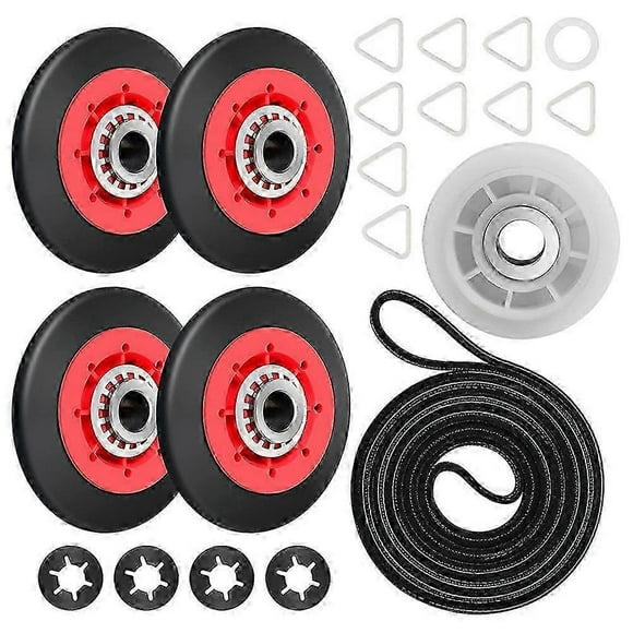 4392067 Dryer Repair Kit for , , , Dryer Includes WPW10314173 Drum Roller