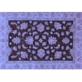 thumbnail image 1 of Ahgly Company Indoor Rectangle Oriental Blue Traditional Area Rugs, 5' x 8', 1 of 4