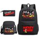 thumbnail image 2 of Mochila de Mickey Mouse de Disney, conjunto de tres piezas, mochila escolar impermeable, bolsa de cuidado portátil de gran capacidad zhangyuxiang unisex, 2 of 2