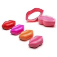 thumbnail image 3 of Cepillo desenredante para el cabello con diseño antiestático, mango ergonómico y masajeador del cuero cabelludo, color rosa, tamaño viaje., 3 of 5