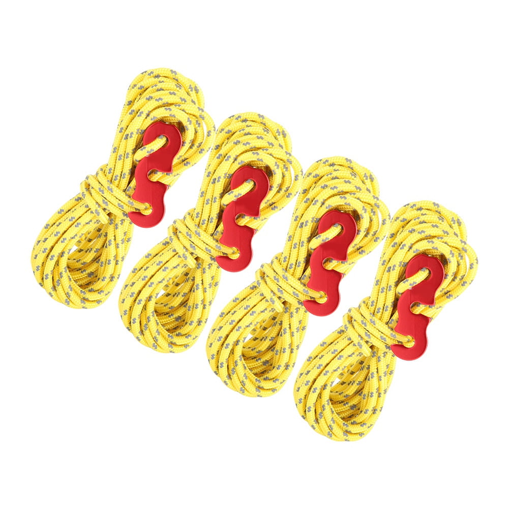 Tent String, Tent Rope, Strong Pulling Force Polyester Reflective AntiSlip For Material Binding