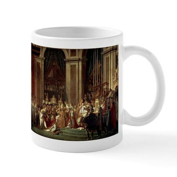 CafePress - Coronation Of Napoleon Mug - 11 oz Ceramic Mug - Novelty Coffee Tea Cup