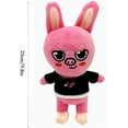 thumbnail image 5 of Cute Anime Skzoo Plush, 8.7in Plush Toys, Creative Soft Stuffed Cartoon Plush Toy Gift Toys for Kids Fans(Jiniret), 5 of 9