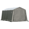Garage 8 x 16 x 8 ft. Peak Standard Grey