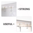 thumbnail image 3 of MOVTOTOP Multi Adhesive Ceiling Hooks No Drill Strong Hold for Home Use 12 Pcs, 3 of 7