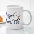 thumbnail image 5 of CafePress - Goat Ropers Mug - 11 oz Ceramic Mug - Novelty Coffee Tea Cup, 5 of 6