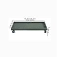 thumbnail image 2 of Platillo grande móvil con ruedas for plantas, bandeja rectangular for macetas, ideal for jardinería doméstica., 2 of 4