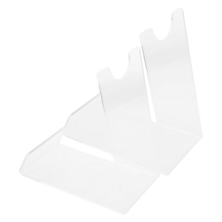 WASHWEPE Sword Holder Display Stand Acrylic for Fans 2Pcs