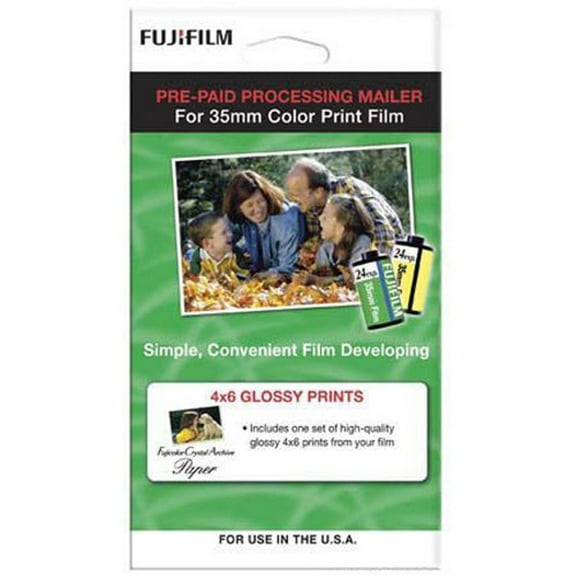 Fujifilm Fujifilm 35mm Slide Film Mailer for 36 Exposure Rolls, Pack of 5.