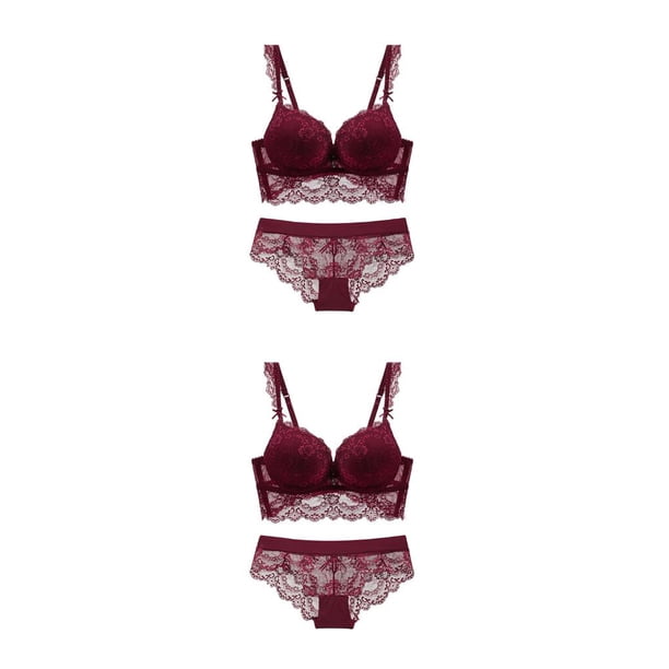 Conjunto de ropa interior de mujer Sonducket Sujetador Lencería amigable con la piel Tamaño grande Type6 NO6