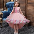 thumbnail image 2 of Girls Trailing Princess Dresses Lace Evening Party Dress#2039, 2 of 4