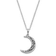 thumbnail image 1 of 925 Sterling Silver Antiqued Ash Holder 18in. Necklace; 18 inch; for Adults and Teens; for Women and Men, 1 of 5