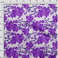 thumbnail image 4 of oneOone Cotton Poplin Twill Violet Fabric Asian Chinese Floral Quilting Supplies Print Sewing Fabric By The Yard 56 Inch Wide, 4 of 4