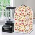 thumbnail image 5 of HELLHERO Hedgehog Maple Leaf Blender Dust Cover 1Set Polyester 15.94"H x 9.45"L x 7.28"W for Kitchen Durable, 5 of 6