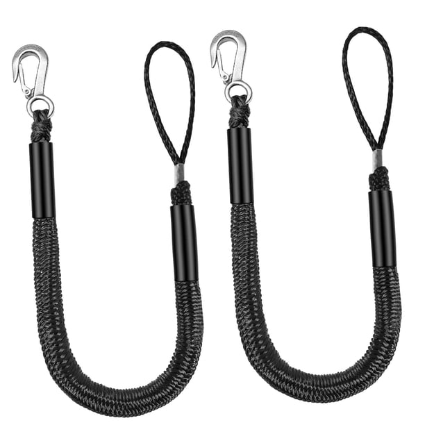 Cuerda de Bungee para barcos shamjiam línea de muelle bungee negro