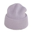 thumbnail image 1 of Unisex Dome Winter Cap Skin-friendly Exquisite Elastic Solid Color Keep Warm Knitted Hat for Adult, 1 of 10