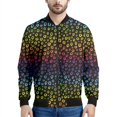 thumbnail image 3 of Chaqueta con cremallera y estampado de leopardo para hombre, sudadera con personalidad con estampado 3D, de manga larga, informal, holgada, ropa de calle, 3 of 5