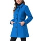 thumbnail image 4 of Abrigo largo clásico de invierno de una sola botonadura para mujer INSPIRE CHIC con bolsillos S azul, 4 of 6